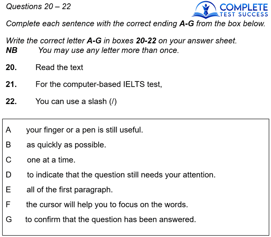 reading comprehension passages ielts